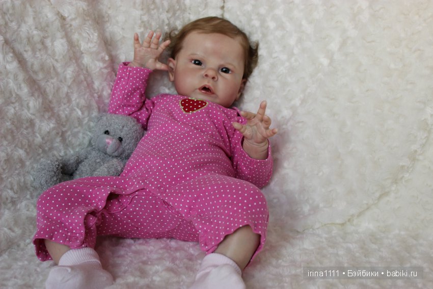 Малышка Ника из молда NOVA от замечательного скульптора Cassie Brace