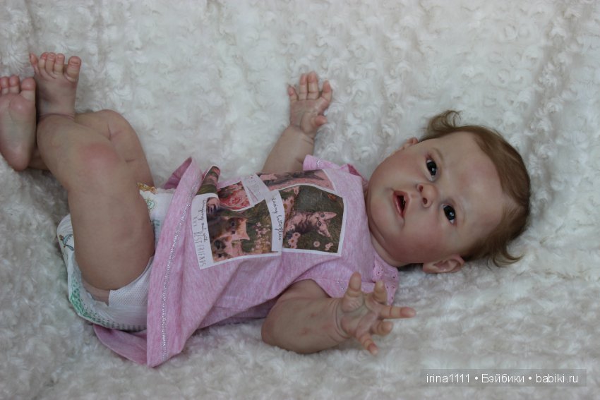 Малышка Ника из молда NOVA от замечательного скульптора Cassie Brace