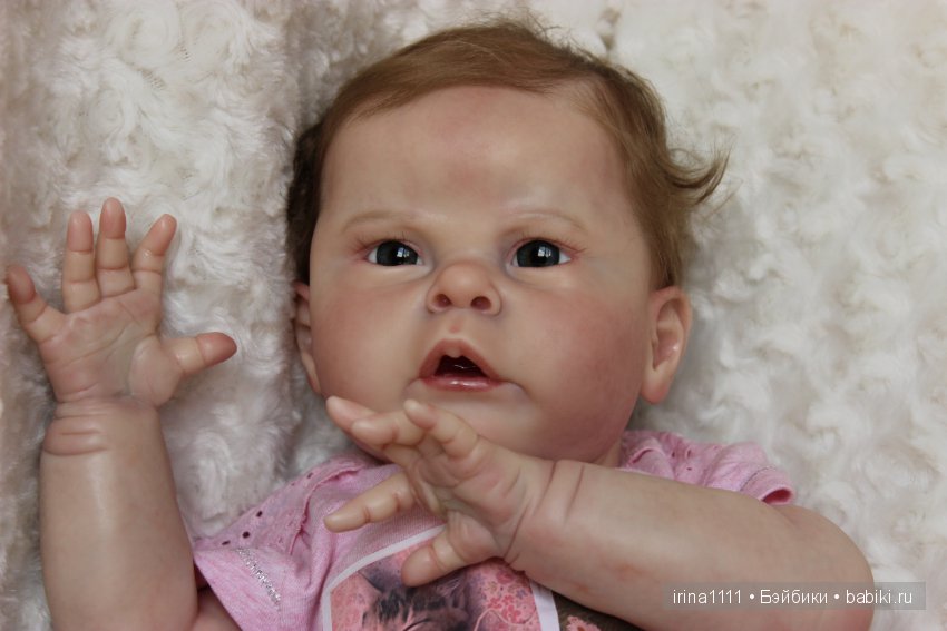 Малышка Ника из молда NOVA от замечательного скульптора Cassie Brace