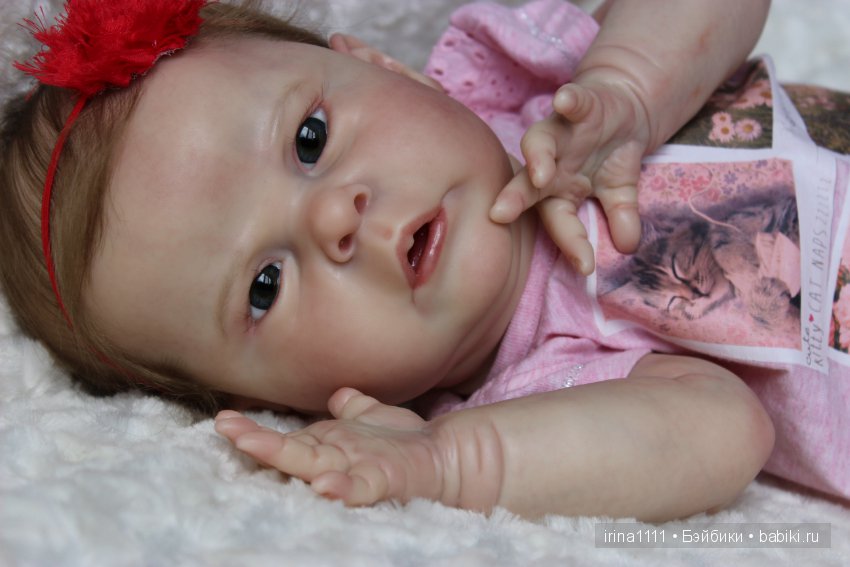 Малышка Ника из молда NOVA от замечательного скульптора Cassie Brace (фото 2)