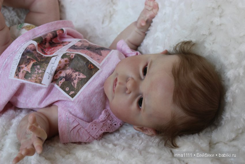 Малышка Ника из молда NOVA от замечательного скульптора Cassie Brace