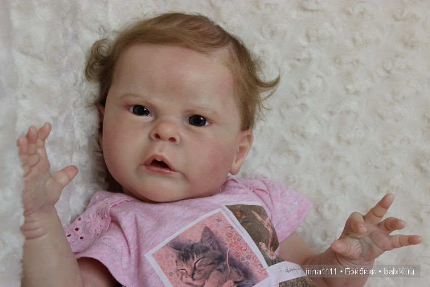 Малышка Ника из молда NOVA от замечательного скульптора Cassie Brace (фото 10)