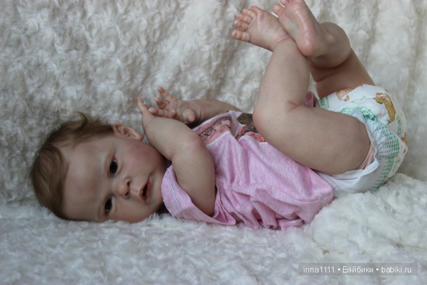 Малышка Ника из молда NOVA от замечательного скульптора Cassie Brace (фото 7)