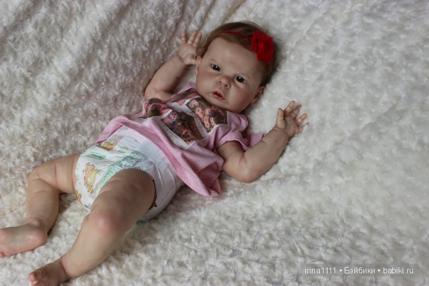 Малышка Ника из молда NOVA от замечательного скульптора Cassie Brace