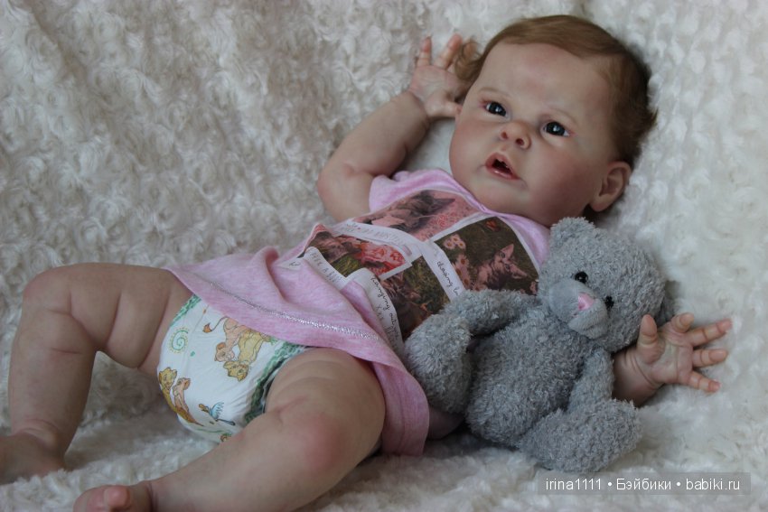 Малышка Ника из молда NOVA от замечательного скульптора Cassie Brace