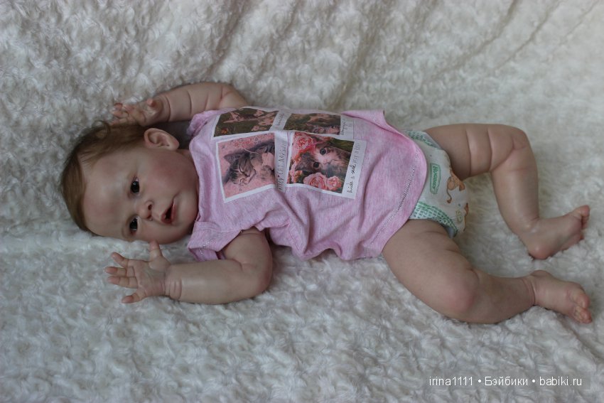 Малышка Ника из молда NOVA от замечательного скульптора Cassie Brace (фото 8)