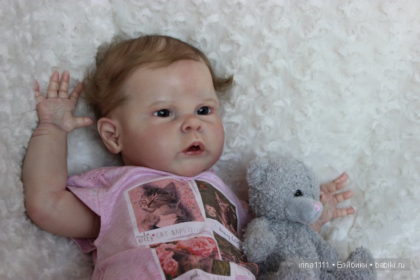 Малышка Ника из молда NOVA от замечательного скульптора Cassie Brace