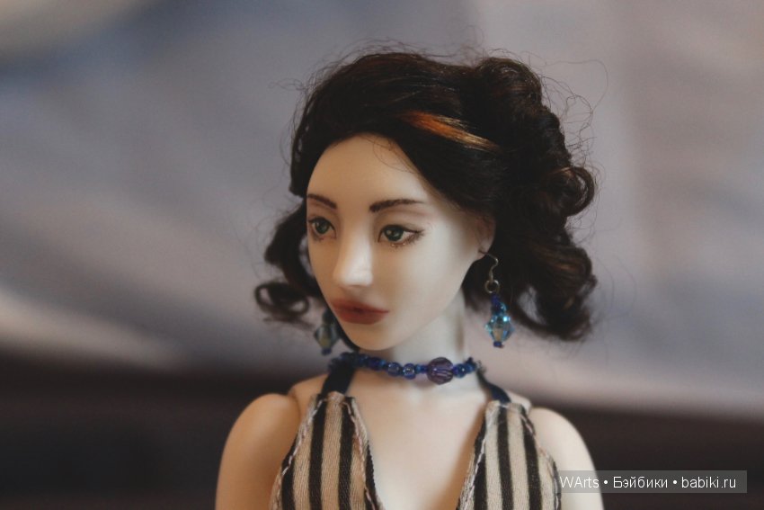 Всем хочется на пляж. Шарнирная кукла (фото 7)