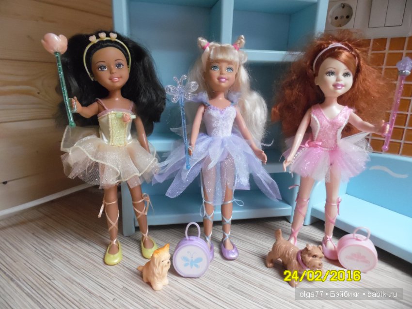 Маттел удивляет "wee 3 friends"