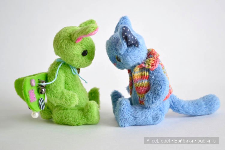 Игрушки ручной работы карамельные зверики (фото 8)