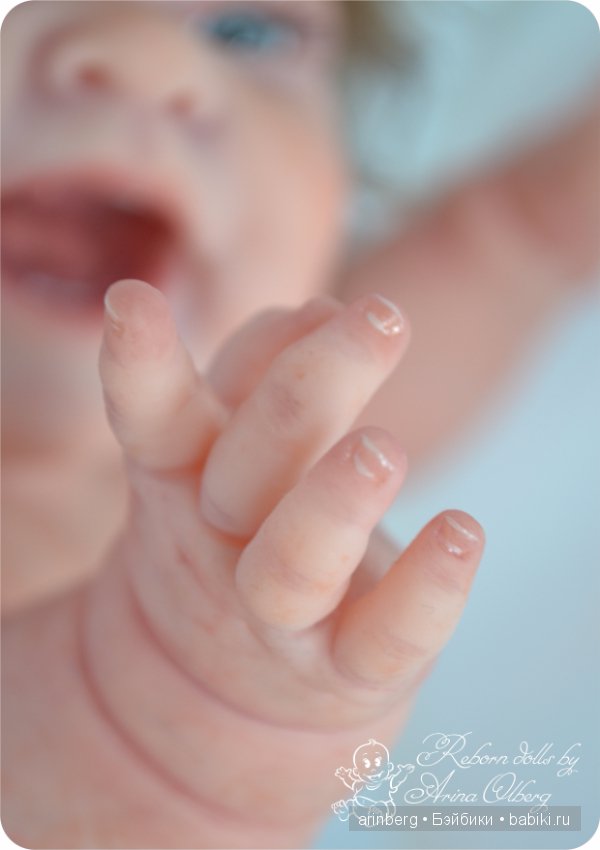 Счастливая девочка реборн Алиса (фото 10)