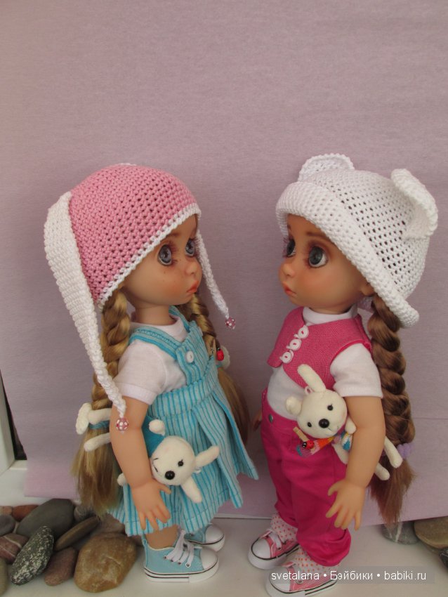 Боня и Буся - ООАК кукол Disney Animators Рапунцель