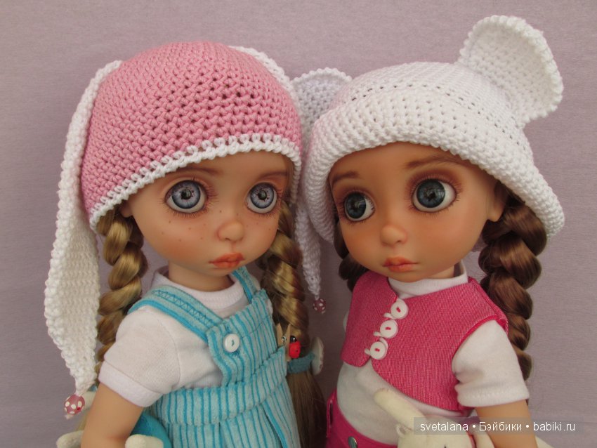 Боня и Буся - ООАК кукол Disney Animators Рапунцель