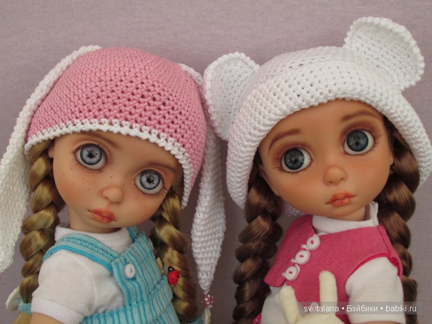 Боня и Буся - ООАК кукол Disney Animators Рапунцель