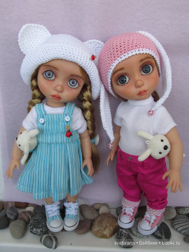 Боня и Буся - ООАК кукол Disney Animators Рапунцель