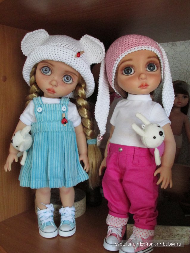 Боня и Буся - ООАК кукол Disney Animators Рапунцель (фото 4)