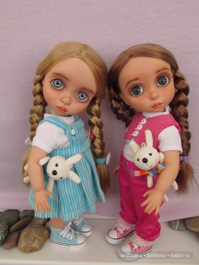 Боня и Буся - ООАК кукол Disney Animators Рапунцель (фото 9)