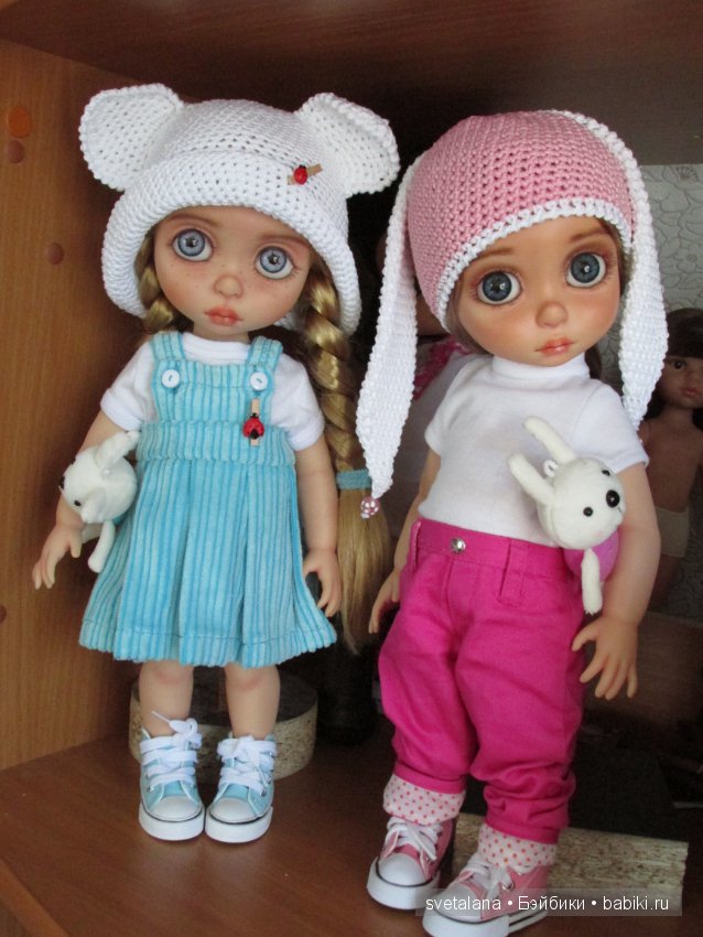 Боня и Буся - ООАК кукол Disney Animators Рапунцель (фото 5)