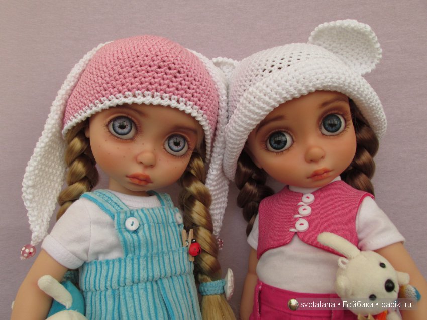 Боня и Буся - ООАК кукол Disney Animators Рапунцель