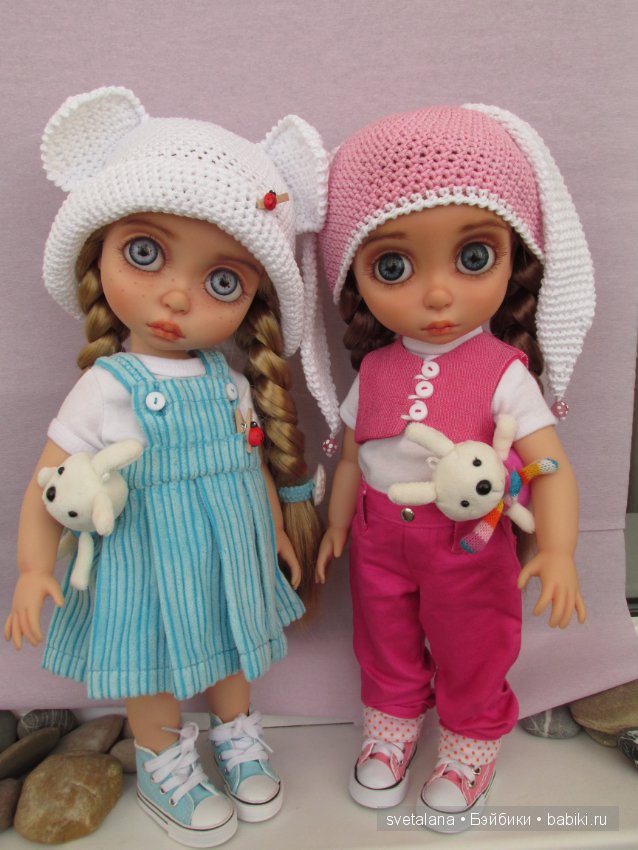 Боня и Буся - ООАК кукол Disney Animators Рапунцель (фото 6)