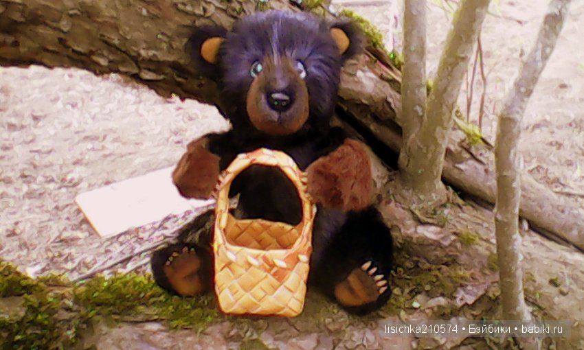 Топтыжка - мишка тедди сладкоежка! Новая игрушка от Федоровой Надежды