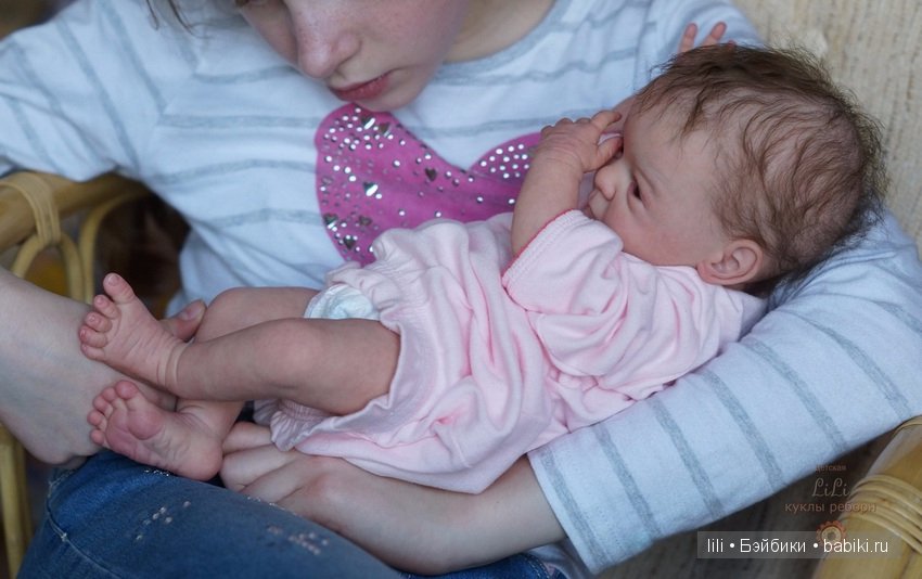 Моя малышка реборн Lindea