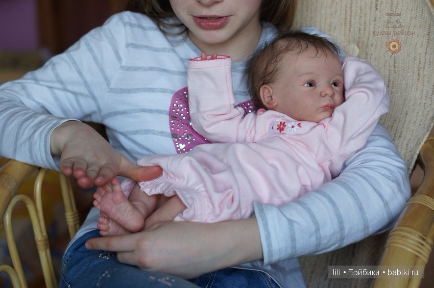 Моя малышка реборн Lindea