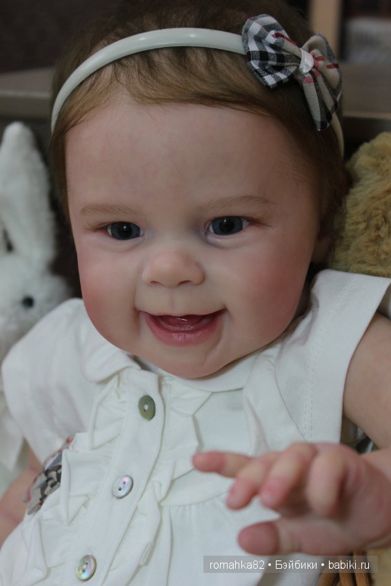 Улыбчивая и счастливая малышка Maizie .Куклы реборн Анастасии Гангало