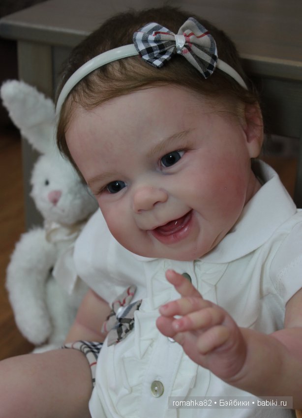 Улыбчивая и счастливая малышка Maizie .Куклы реборн Анастасии Гангало