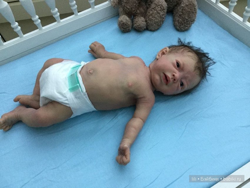 Молд для куклы реборн Stina от скульптора Lilianne Breedveld (фото 3)