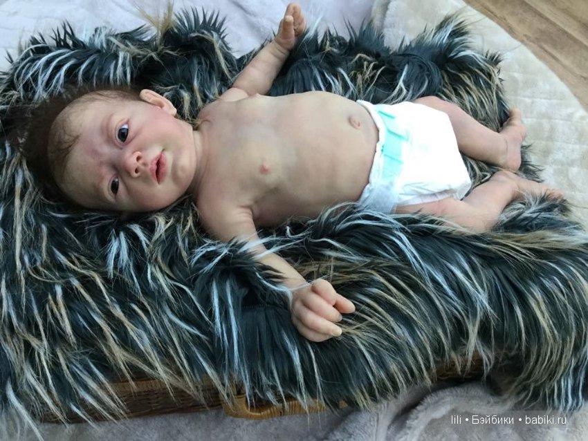 Молд для куклы реборн Stina от скульптора Lilianne Breedveld (фото 5)