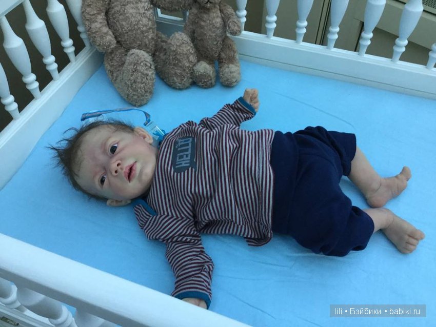 Молд для куклы реборн Stina от скульптора Lilianne Breedveld (фото 4)