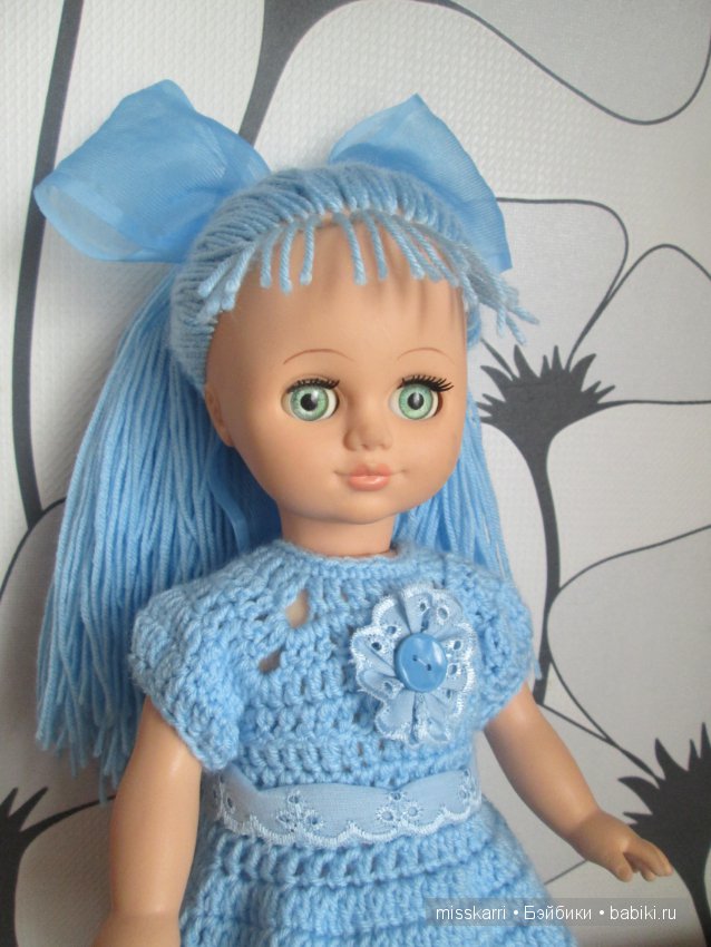 Мальвина. Переделка куколки фирмы "Весна" (фото 9)