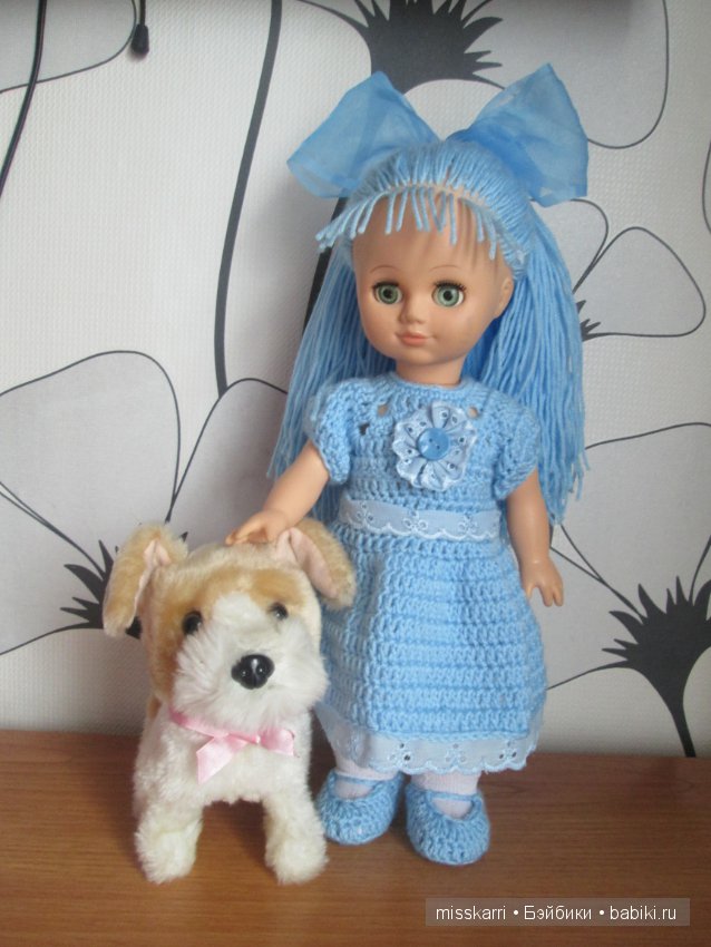 Мальвина. Переделка куколки фирмы "Весна"