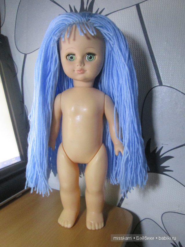 Мальвина. Переделка куколки фирмы "Весна" (фото 5)