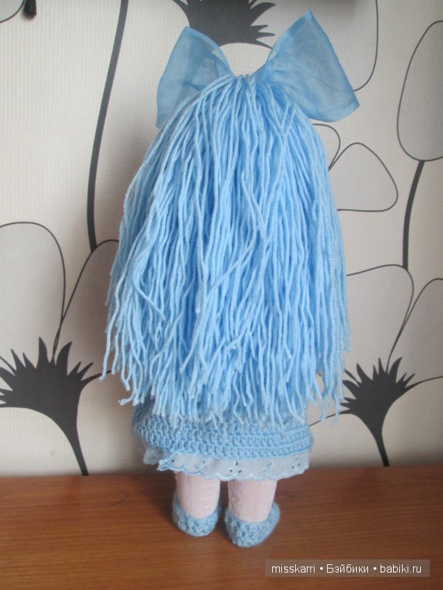 Мальвина. Переделка куколки фирмы "Весна"