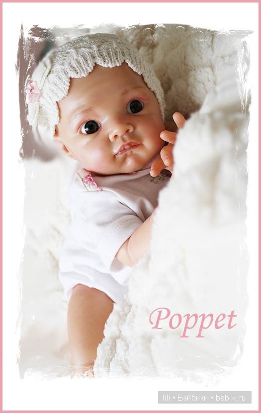 Молд для куклы реборн Poppet от Adrie Stoete