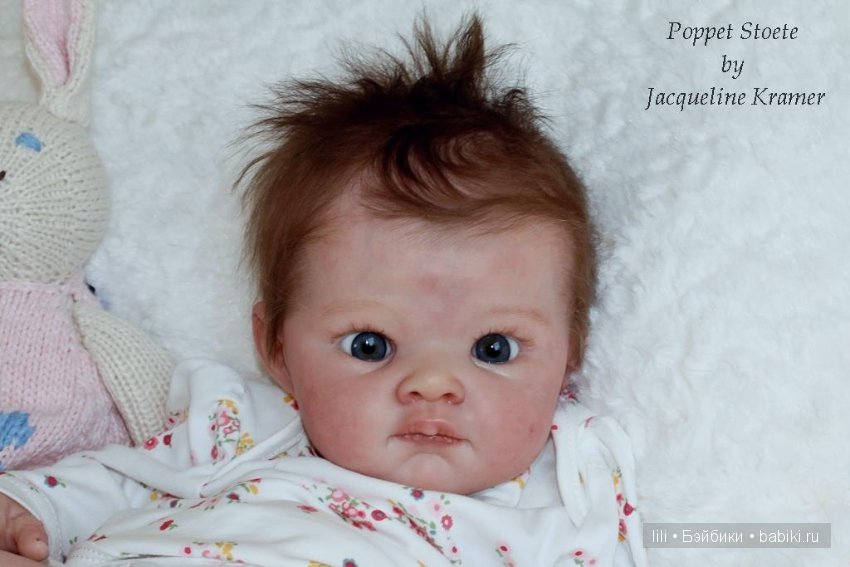 Молд для куклы реборн Poppet от Adrie Stoete (фото 5)