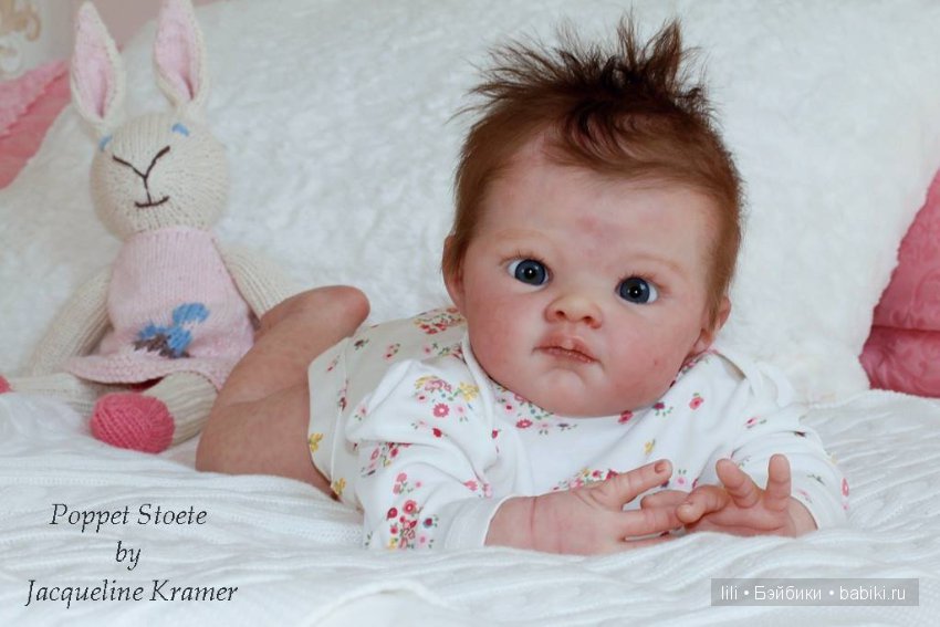 Молд для куклы реборн Poppet от Adrie Stoete (фото 4)