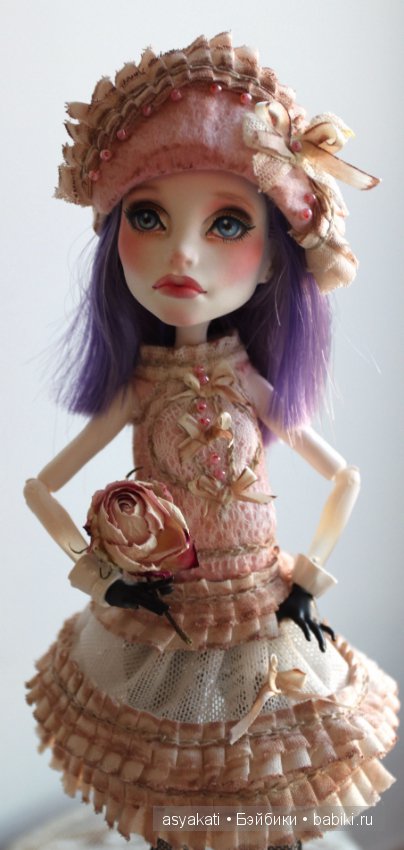 "В стиле ретро " Аутфит для кукол монстр хай (фото 8)