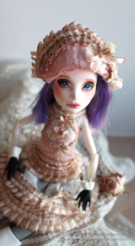 "В стиле ретро " Аутфит для кукол монстр хай (фото 6)