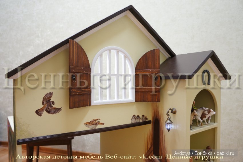 Стол-домик для кукол — Кукольные домики своими руками: фото (фото 3)