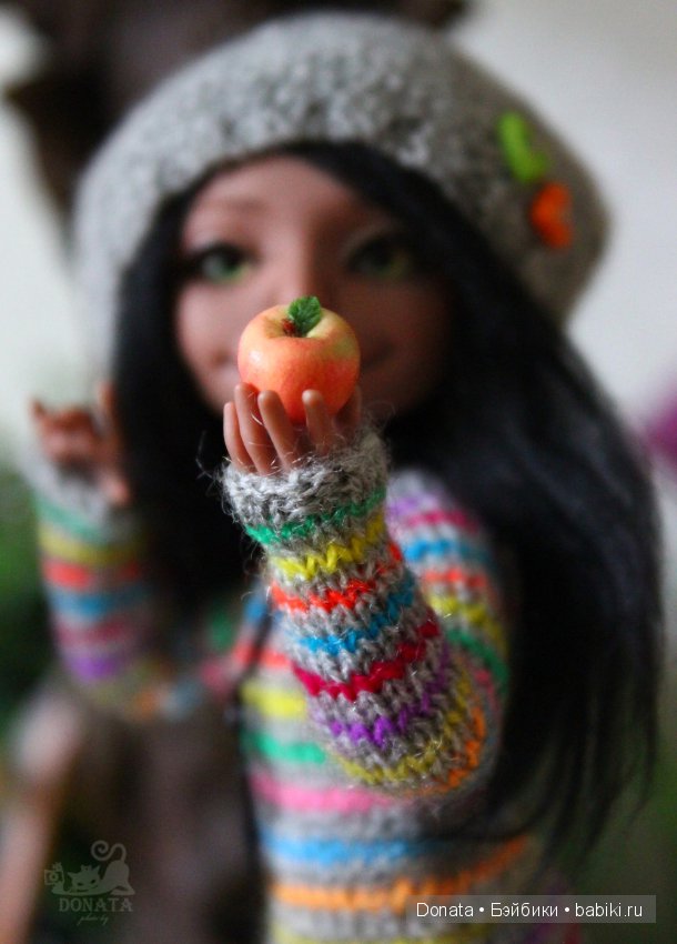 Мирелькина маёвочка. Авторская шарнирная кукла Марии Пикуновой "Домисоль"