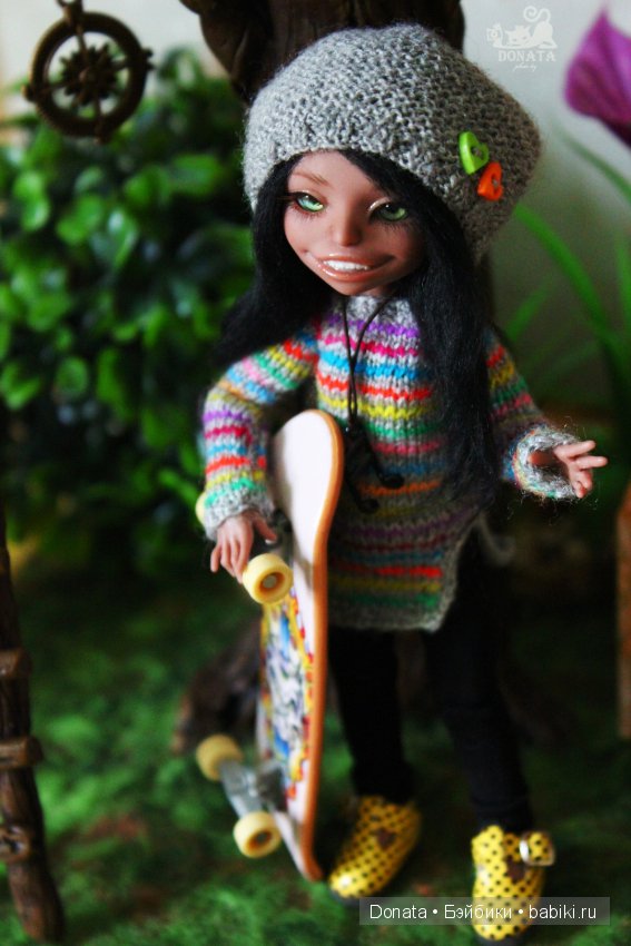 Мирелькина маёвочка. Авторская шарнирная кукла Марии Пикуновой "Домисоль"