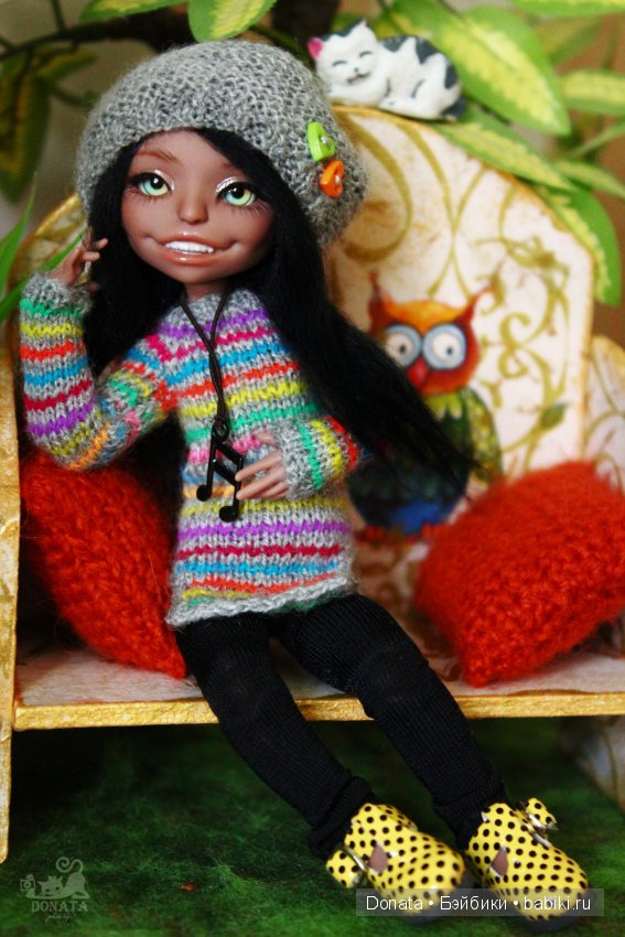 Мирелькина маёвочка. Авторская шарнирная кукла Марии Пикуновой "Домисоль"