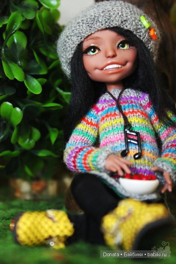 Мирелькина маёвочка. Авторская шарнирная кукла Марии Пикуновой "Домисоль" (фото 9)