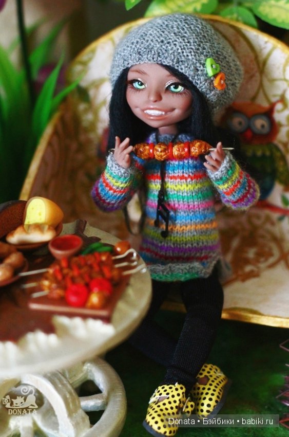 Мирелькина маёвочка. Авторская шарнирная кукла Марии Пикуновой "Домисоль" (фото 3)