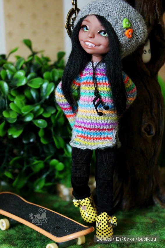 Мирелькина маёвочка. Авторская шарнирная кукла Марии Пикуновой "Домисоль"