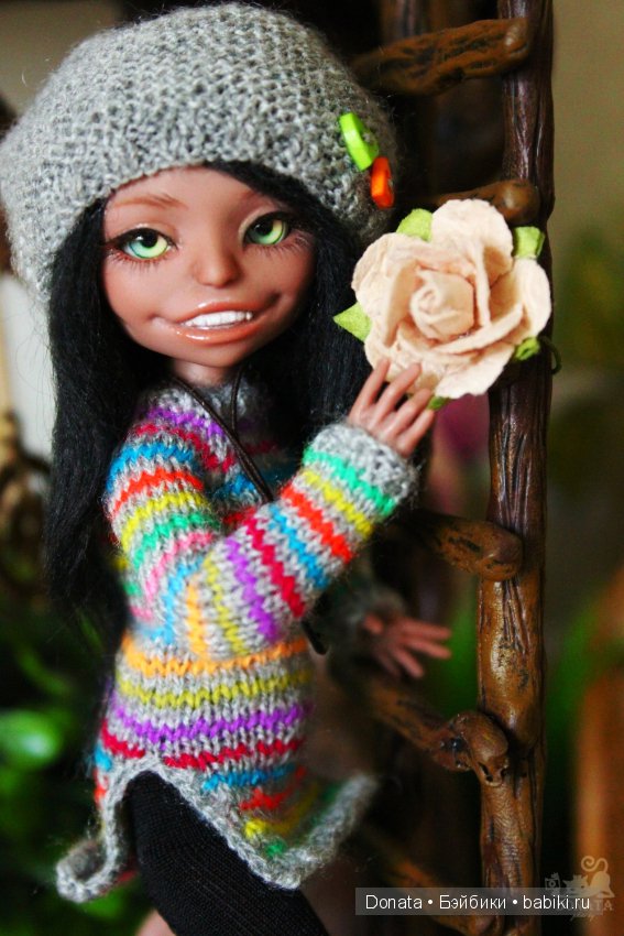 Мирелькина маёвочка. Авторская шарнирная кукла Марии Пикуновой "Домисоль" (фото 6)