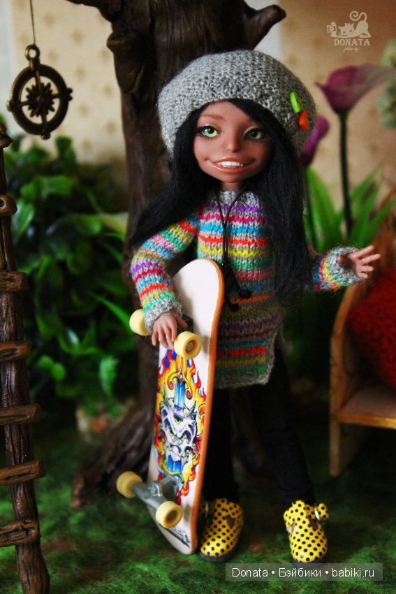 Мирелькина маёвочка. Авторская шарнирная кукла Марии Пикуновой "Домисоль"